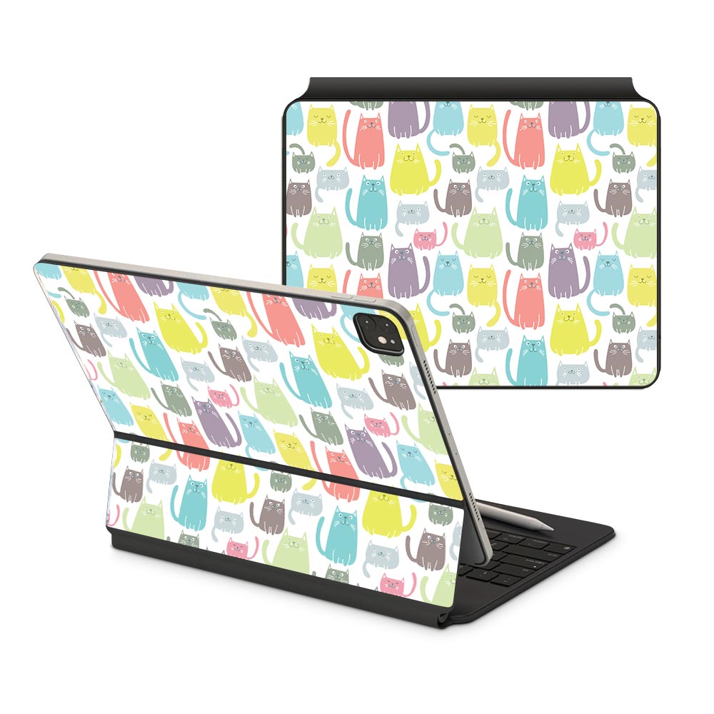 Here Kitty iPad Pro 12.9 (2021) Magic Keyboard Skin