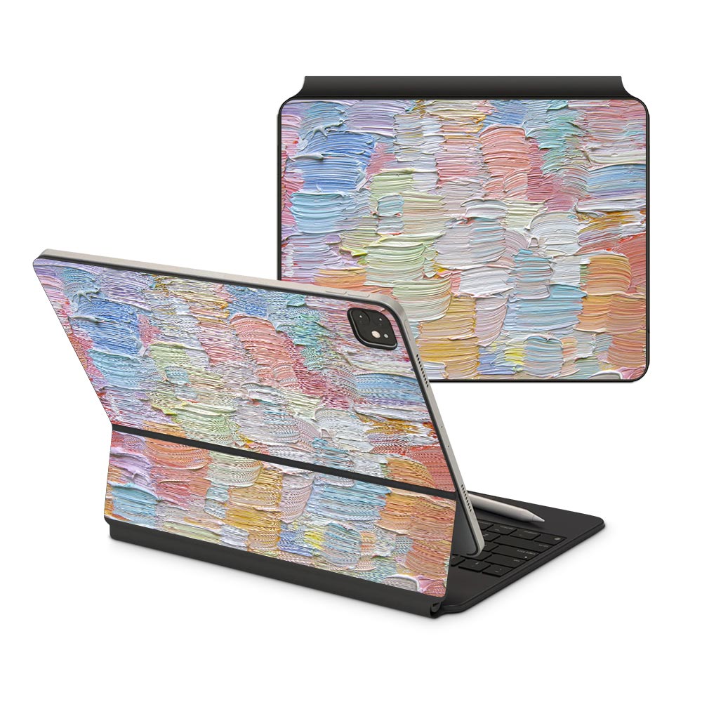 Pastel Paint iPad Pro 12.9 (2021) Magic Keyboard Skin
