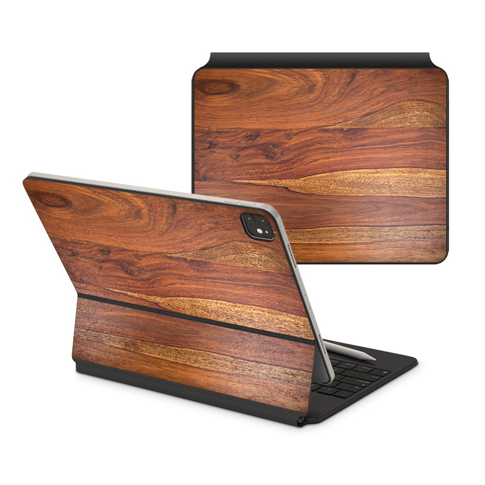 Palisander Rosewood iPad Pro 12.9 (2021) Magic Keyboard Skin