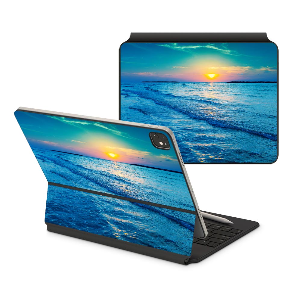 Paradise Blue iPad Pro 12.9 (2021) Magic Keyboard Skin