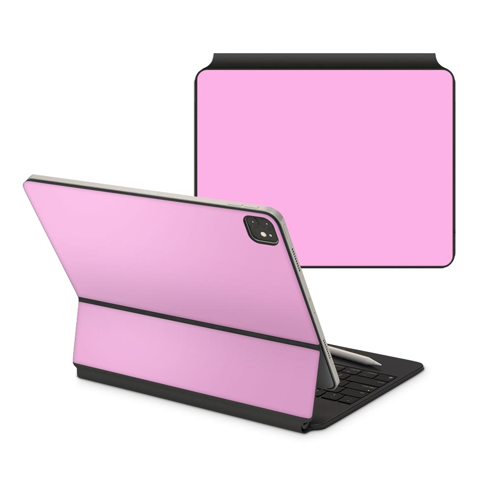 Apple iPad Magic Keyboard Skin - Baby Pink | SkinWraps Australia
