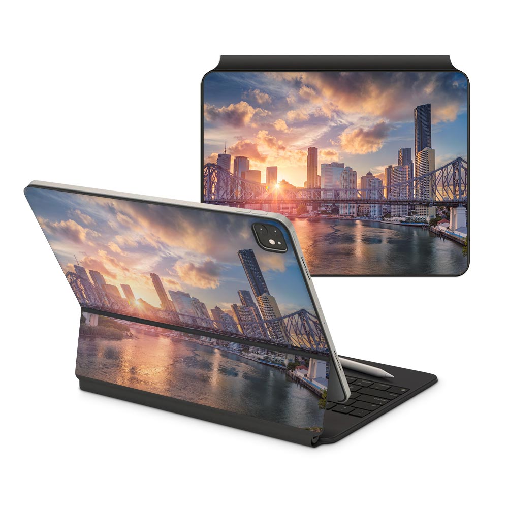 Storey Bridge Sunrise iPad Pro 12.9 (2021) Magic Keyboard Skin