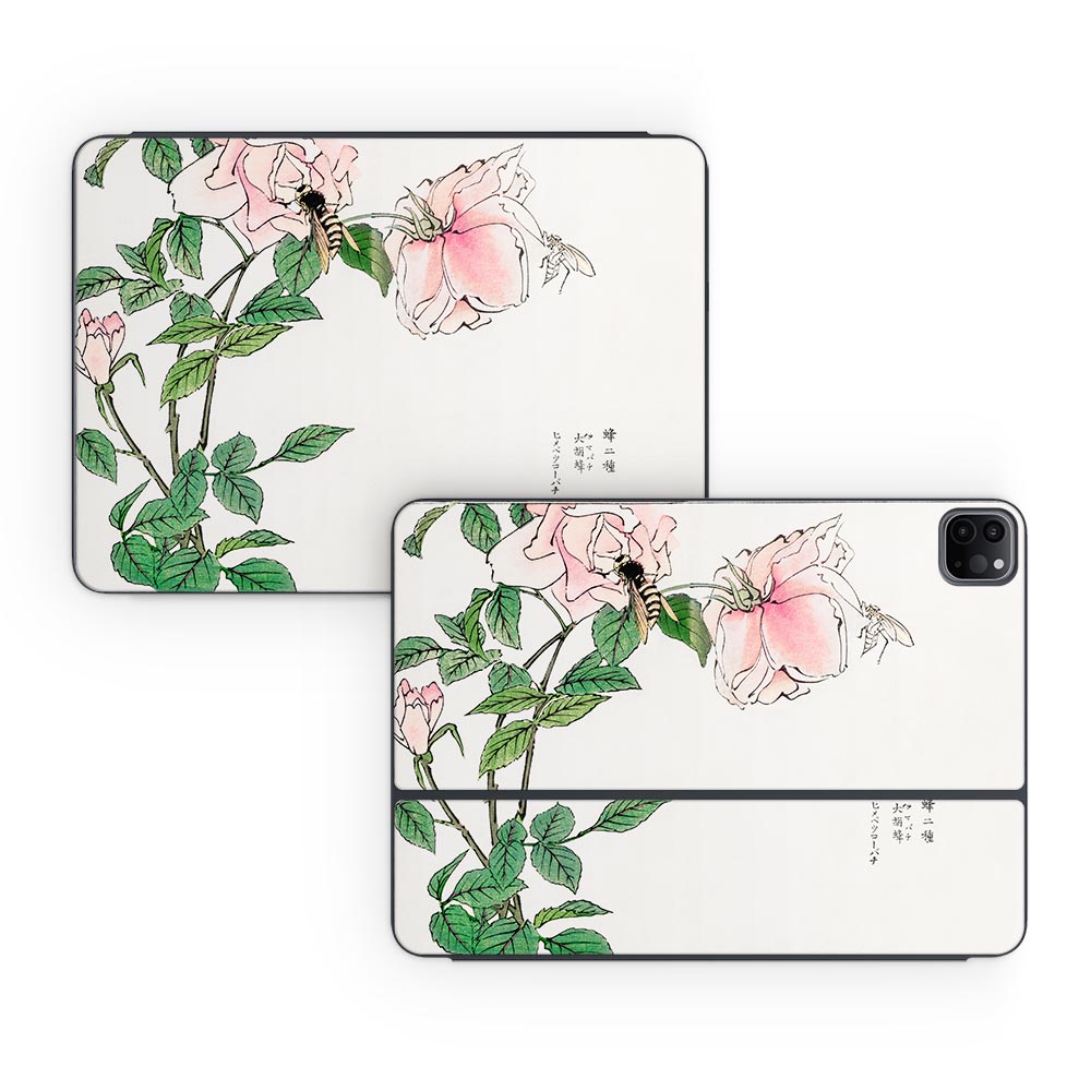 Bee & Flower Illustration iPad Pro 11 (2021) Smart Keyboard Folio Skin