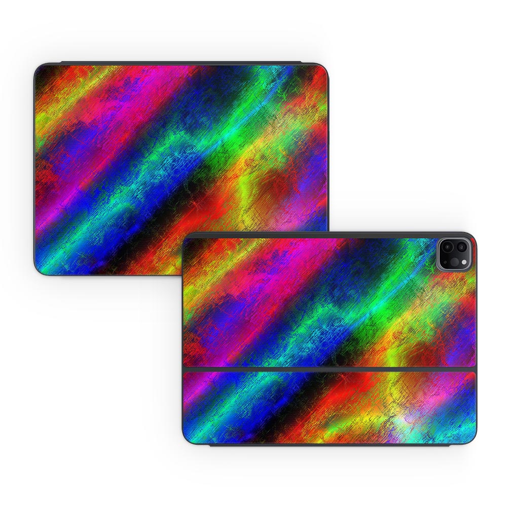 Grunge Rainbow iPad Pro 11 (2021) Smart Keyboard Folio Skin