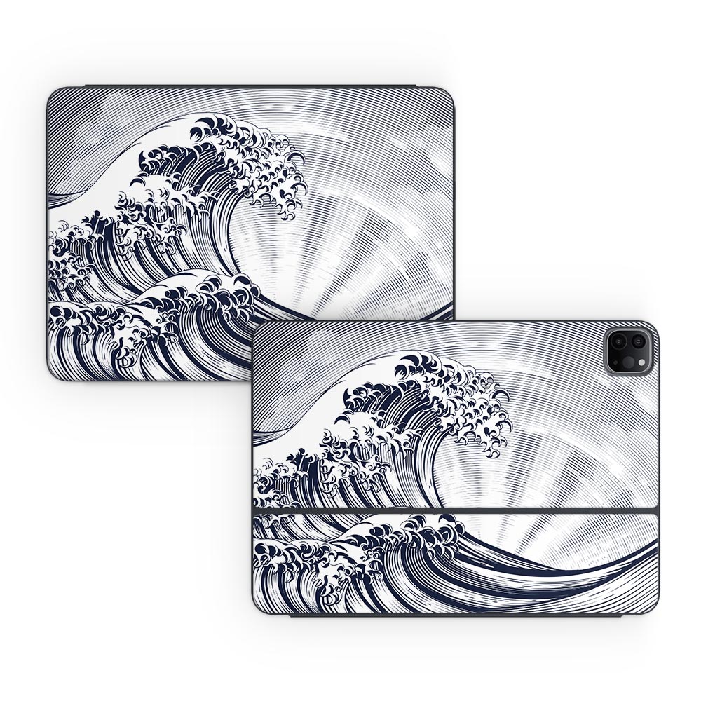 Ocean Great Wave iPad Pro 12.9 (2020) Smart Keyboard Folio Skin
