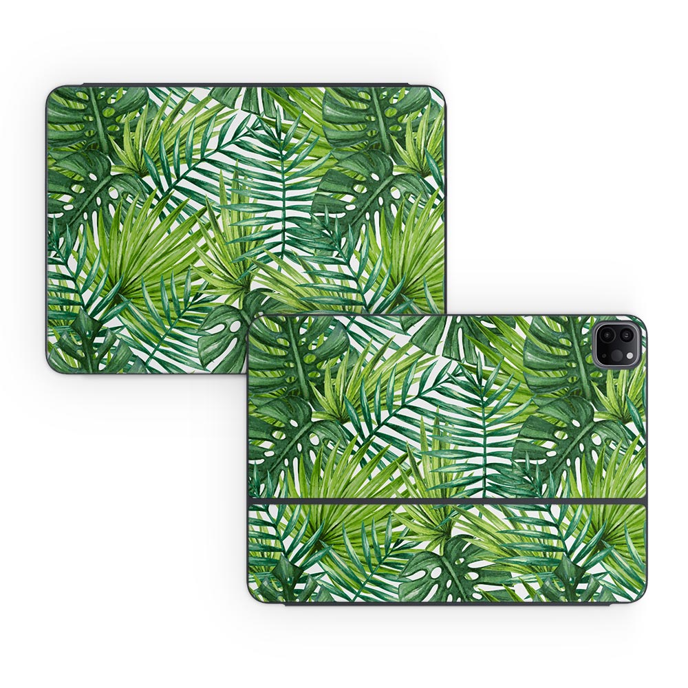 Watercolour Palm Leaves iPad Pro 12.9 (2020) Smart Keyboard Folio Skin