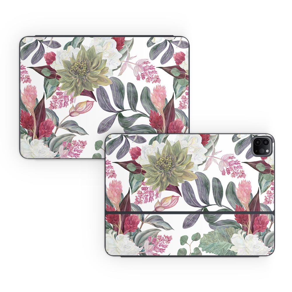 Watercolour Floral iPad Pro 12.9 (2020) Smart Keyboard Folio Skin