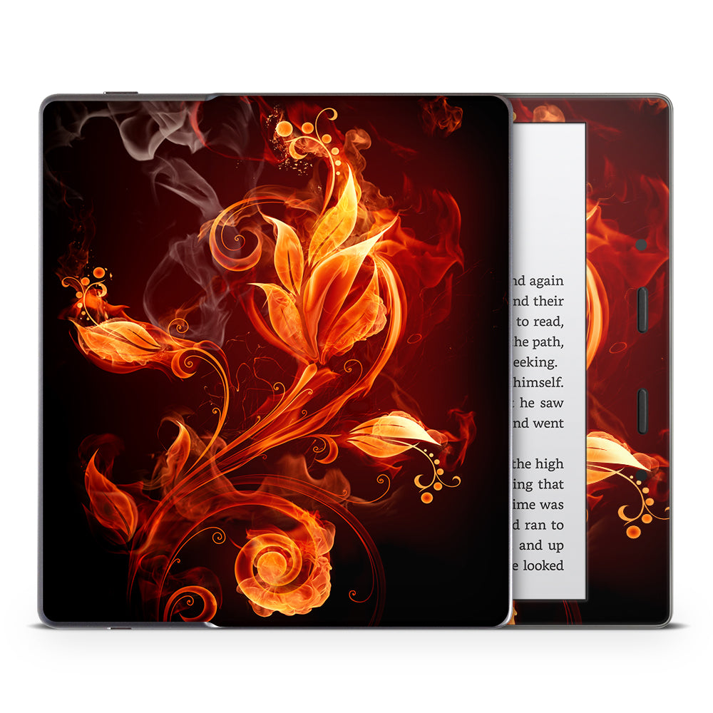 Fire Flower Kindle Oasis Skin