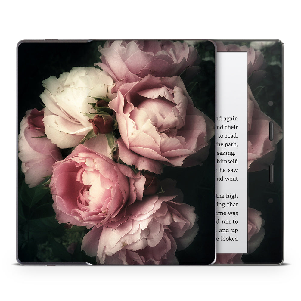Blush Pink Roses Kindle Oasis Skin