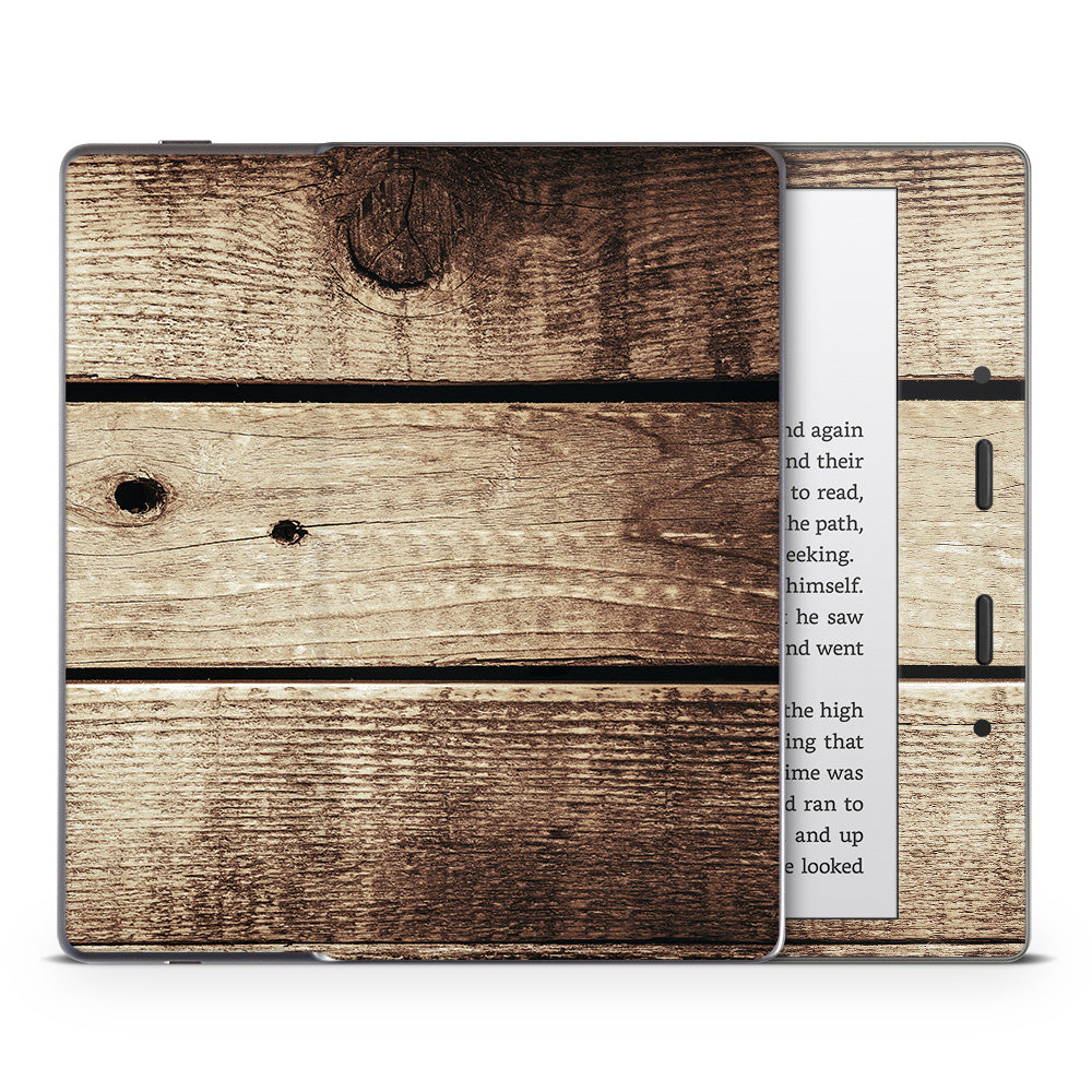 Vintage Wood Kindle Oasis Skin