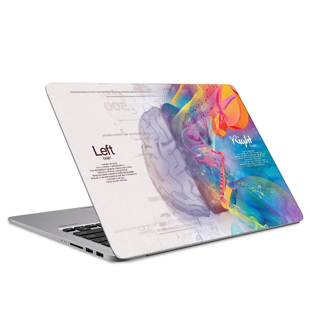 Brainiac Blue Laptop Skin