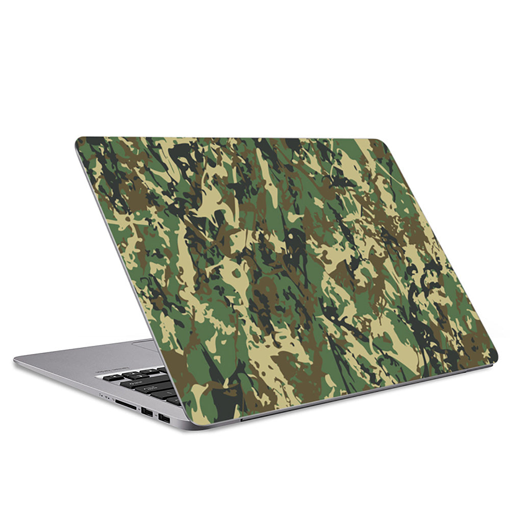 Abstract Military Camo Laptop Skin