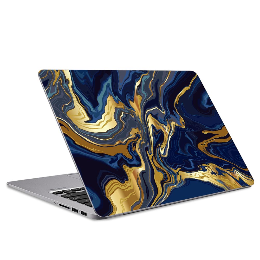 Cobalt Swirl Laptop Skin