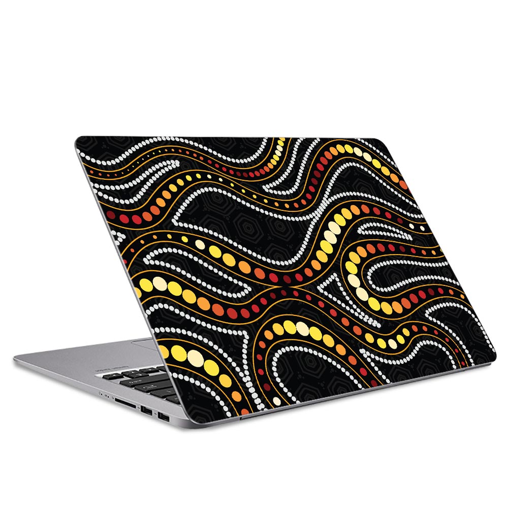 Earthen Abstract Laptop Skin