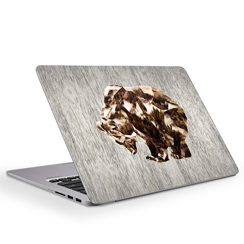 Forest Bear Laptop Skin