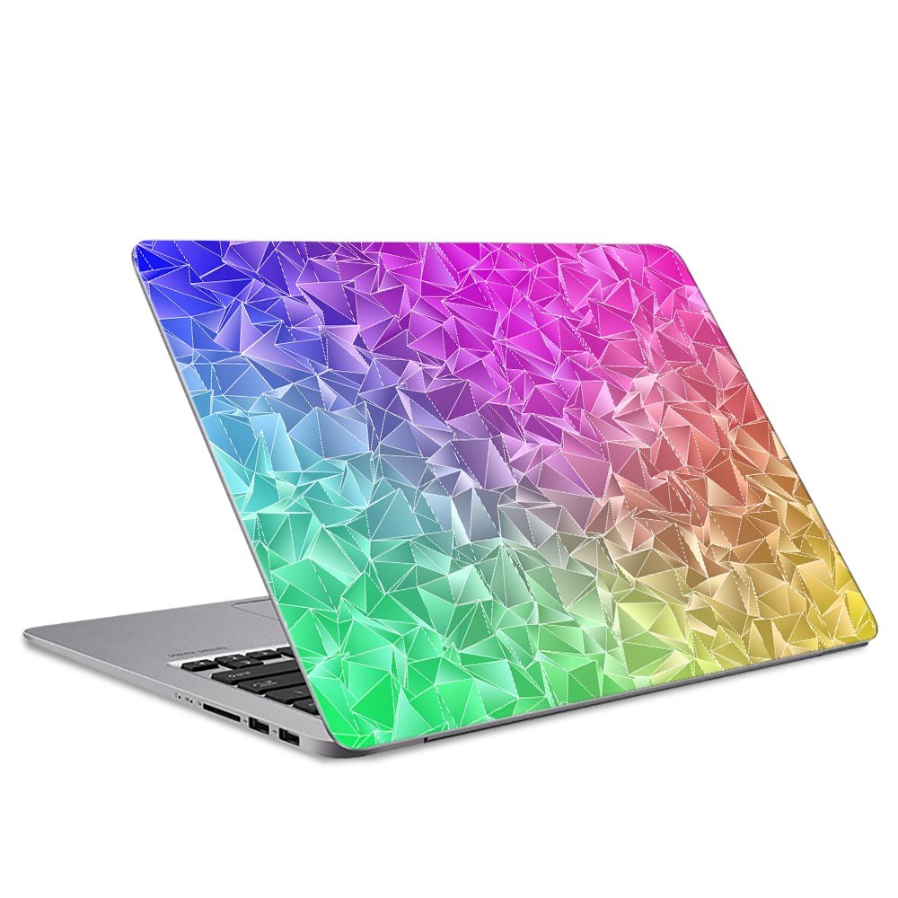 Rainbow Geo Laptop Skin