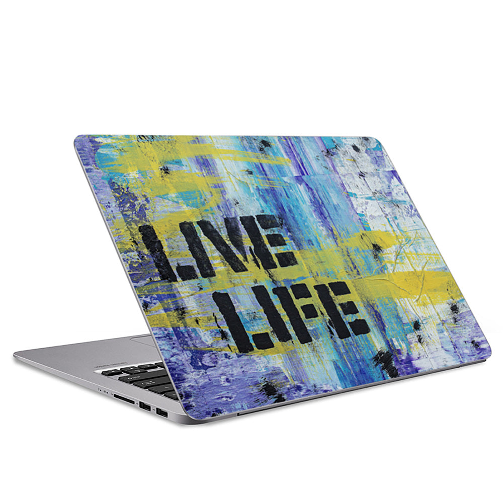 Live Life Laptop Skin