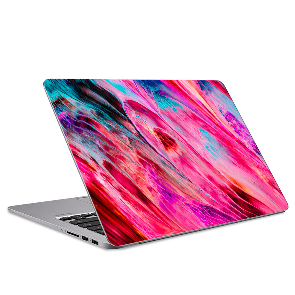 Pink Abstract Laptop Skin