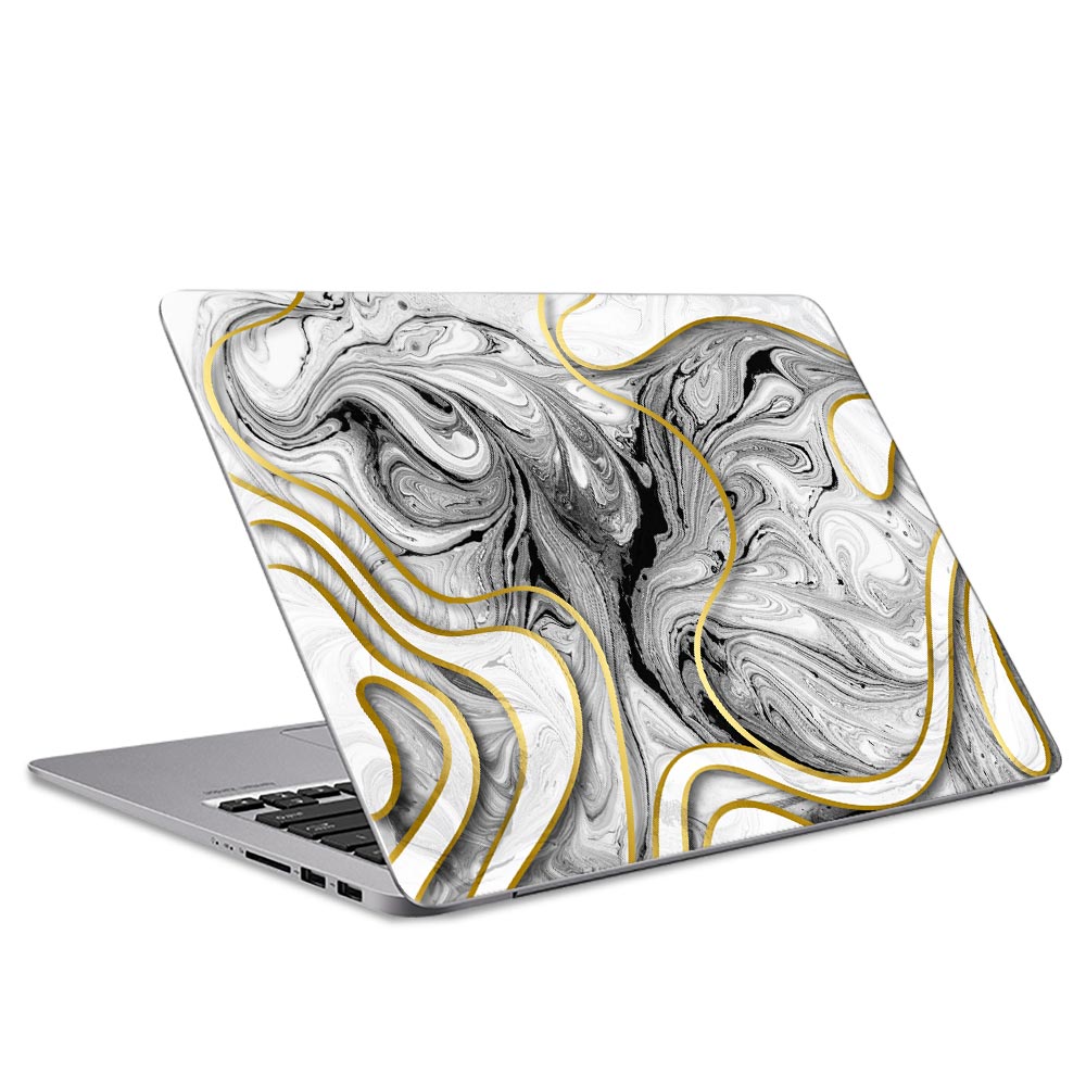 Acrylic Marble Swirl Laptop Skin