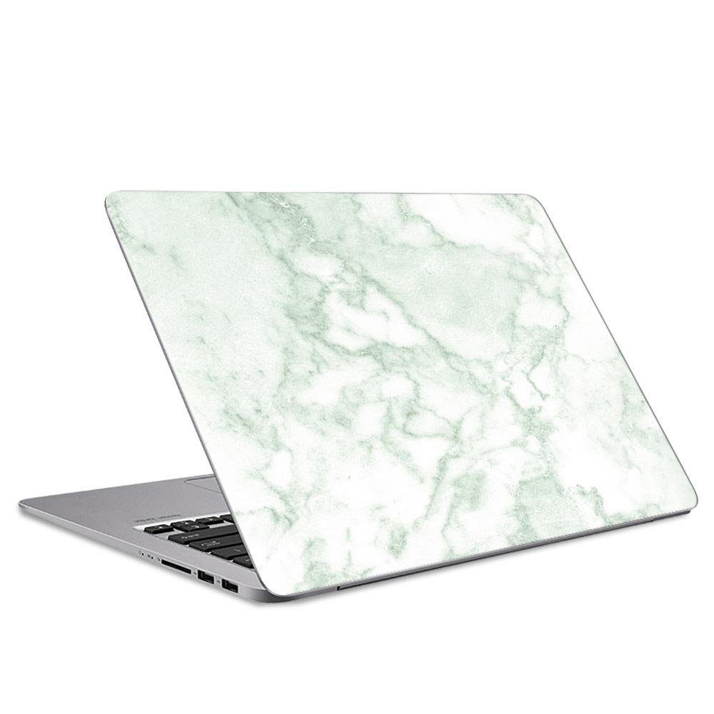 Green Marble Laptop Skin