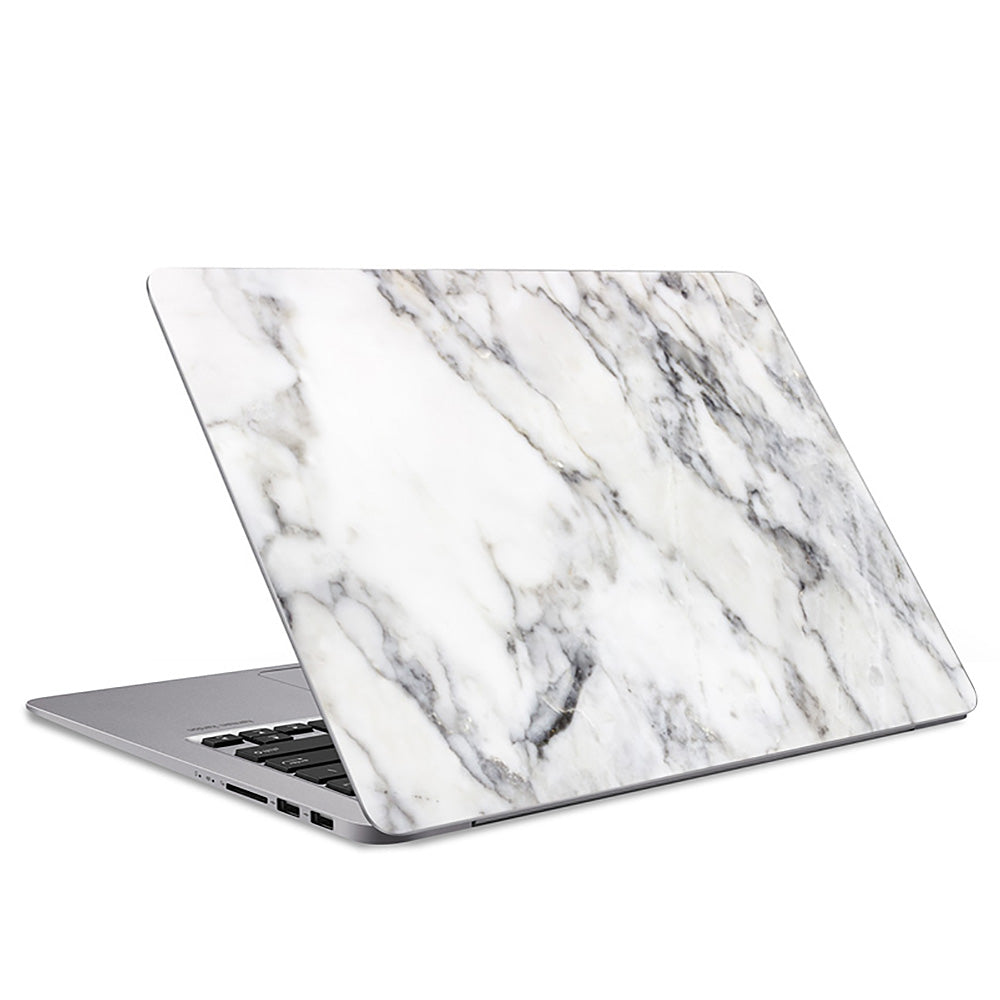 Classic White Marble Laptop Skin