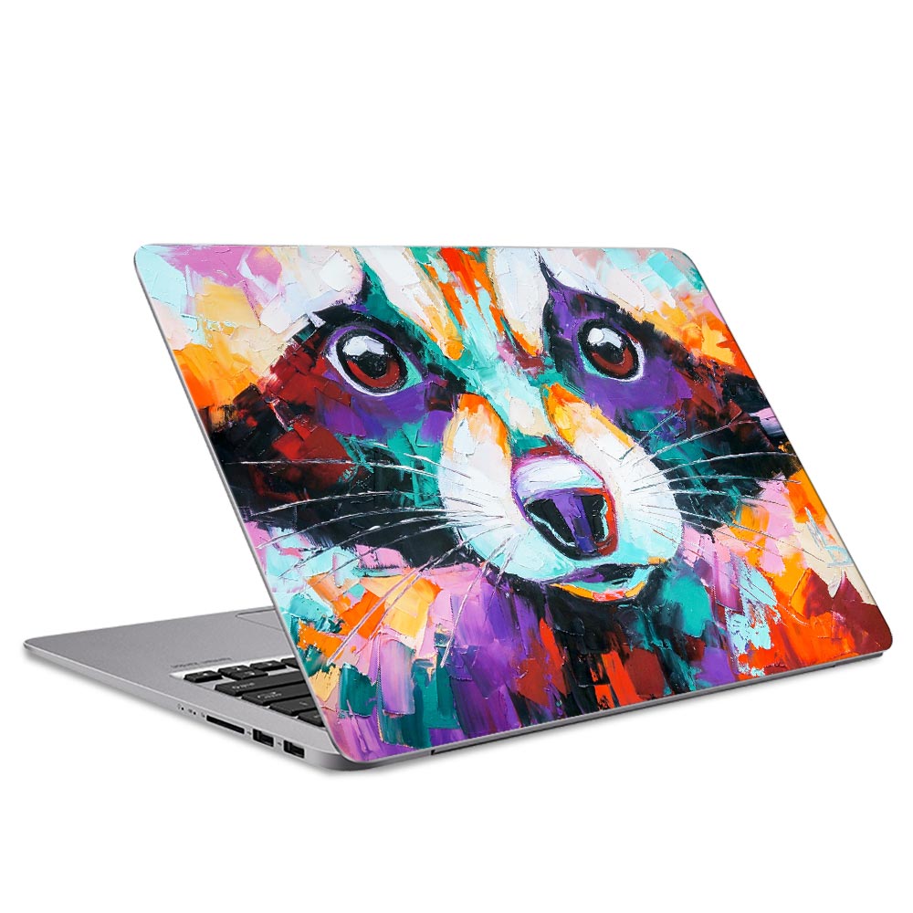 MC Raccoon Laptop Skin
