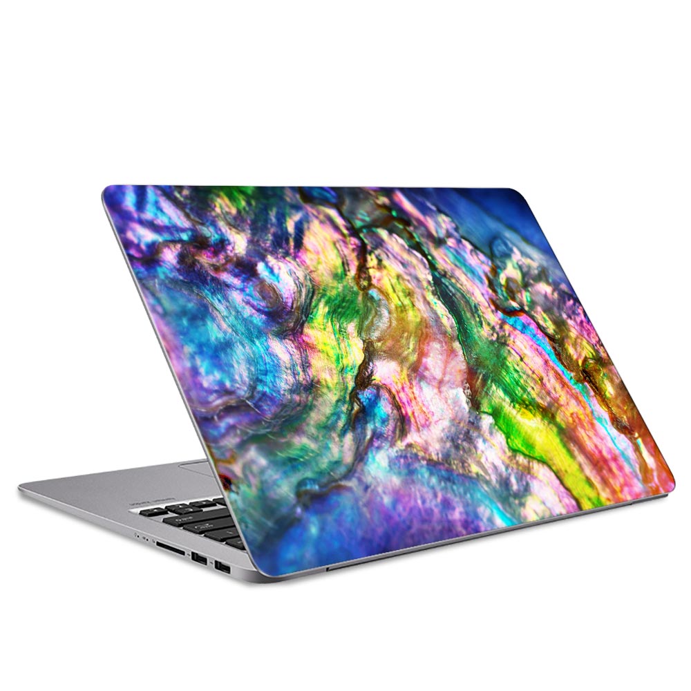 Rainbow Pearl Laptop Skin