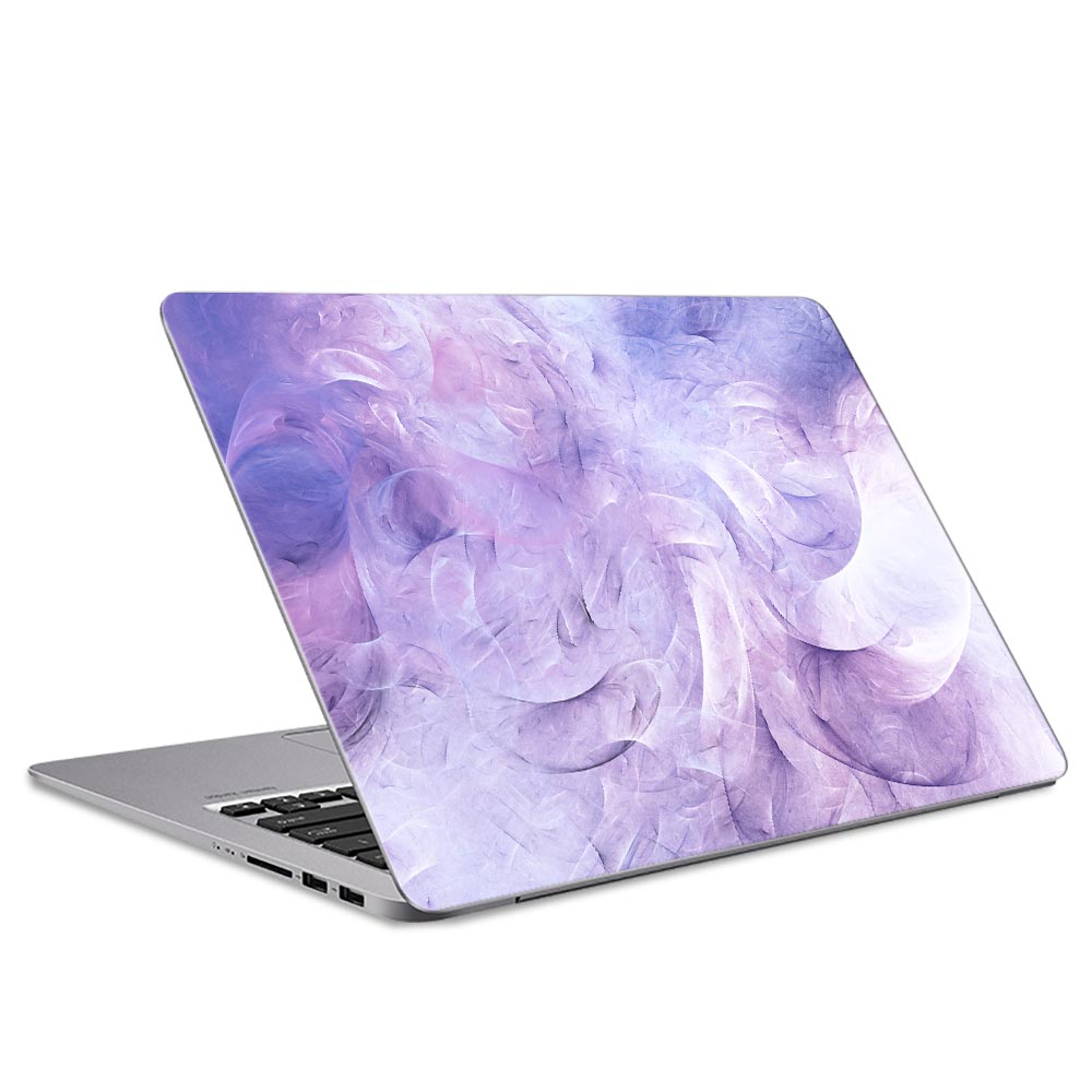 Periwinkle Fractal Laptop Skin