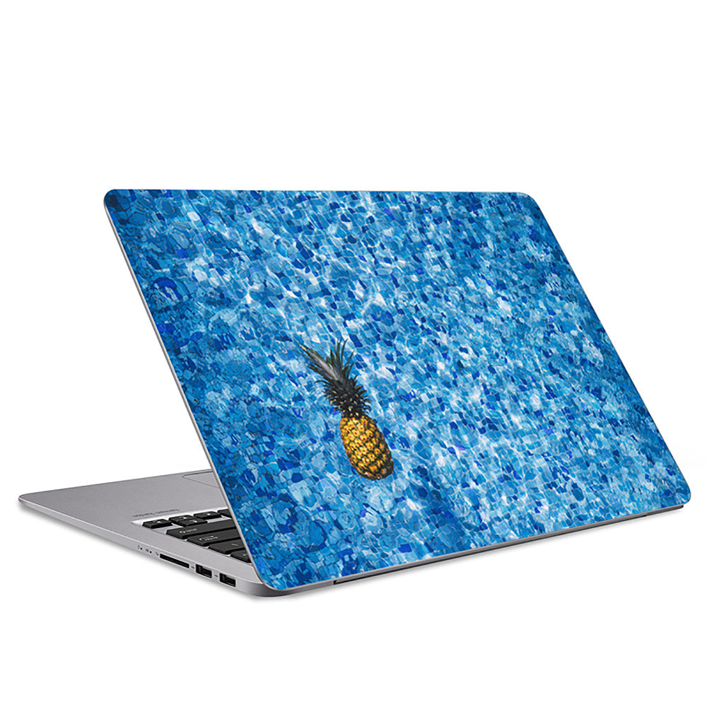 Pineapple Blue Laptop Skin