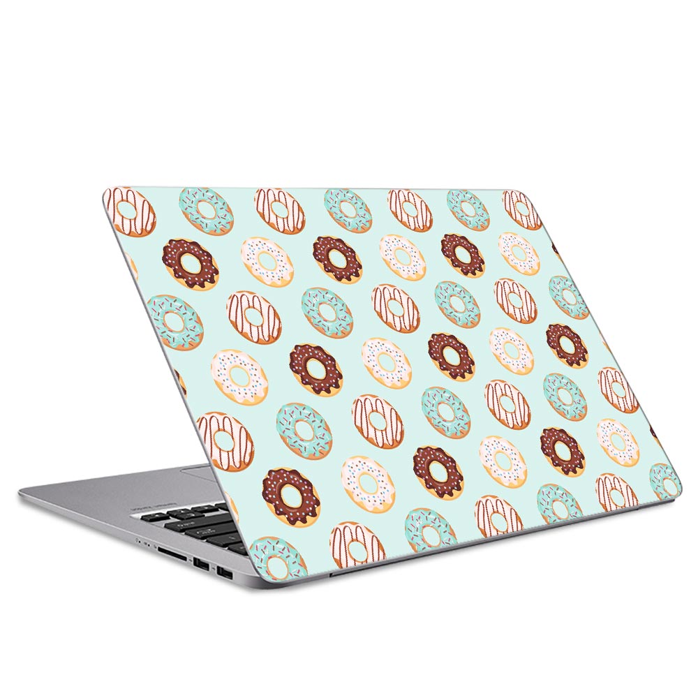 Retro Donuts Laptop Skin