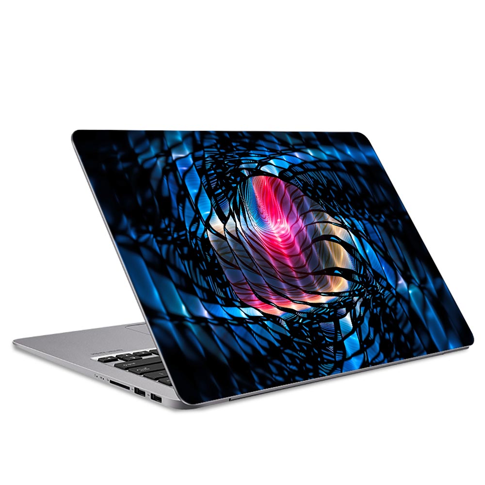 Stained Glass Spin Laptop Skin
