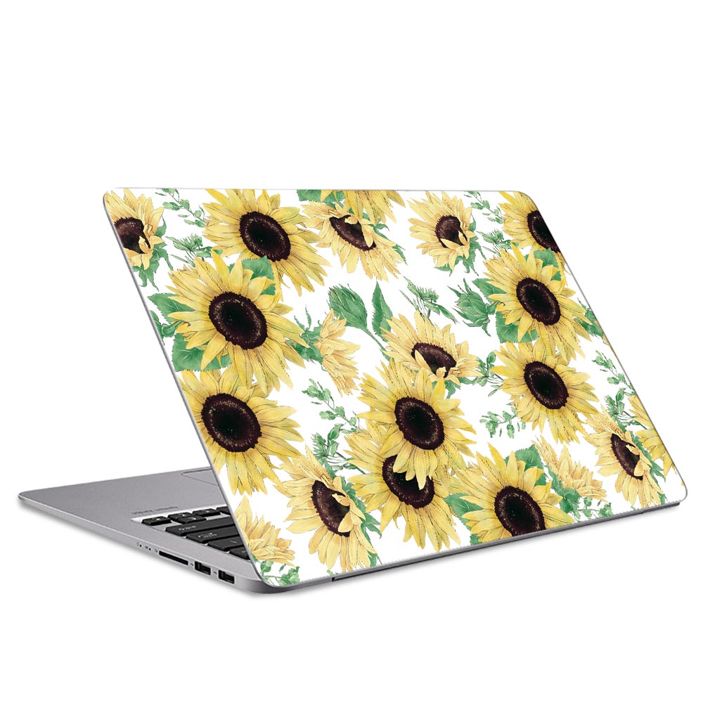 Watercolour Sunflower Laptop Skin