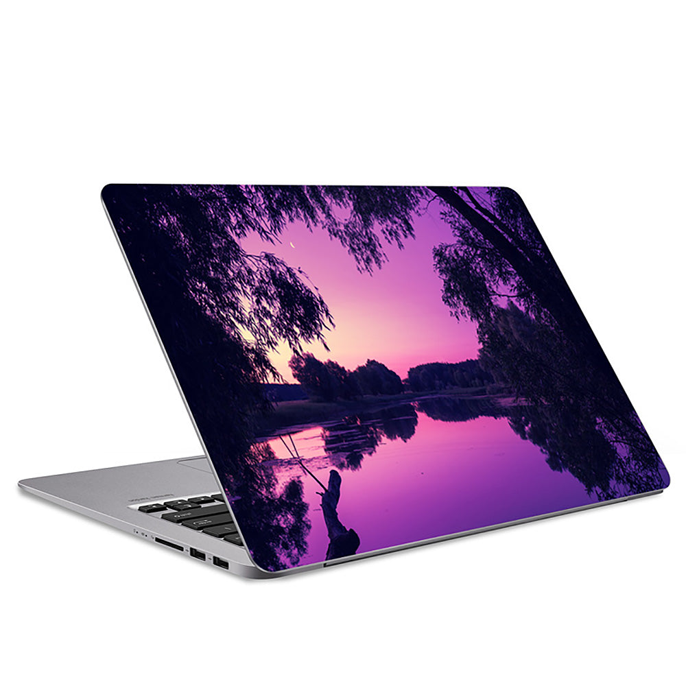 Purple Sunrise Laptop Skin