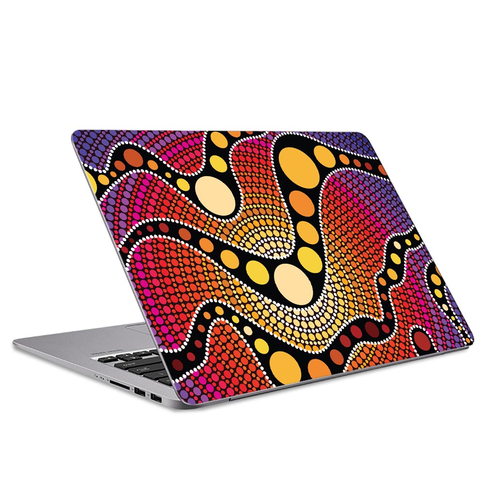 Sunset River Laptop Skin