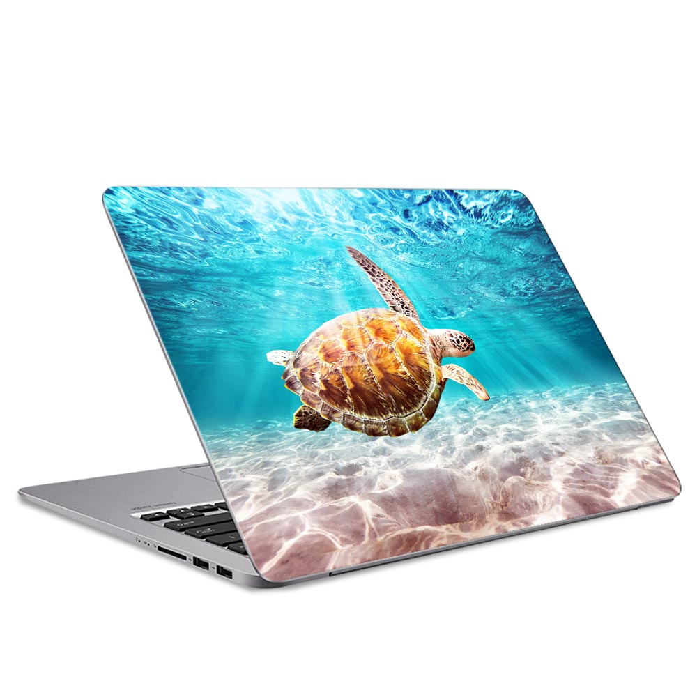 Hawksbill Turtle Laptop Skin