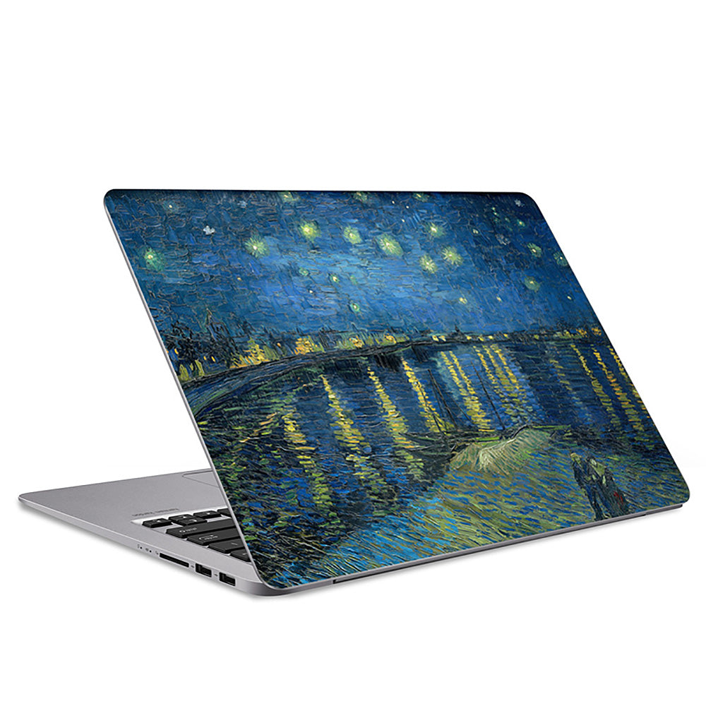 Starry Night over Rhone Laptop Skin