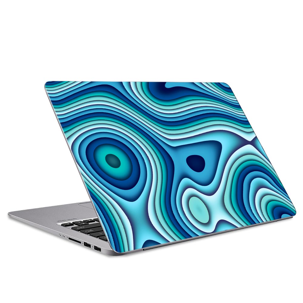 Wavy Fractal Laptop Skin