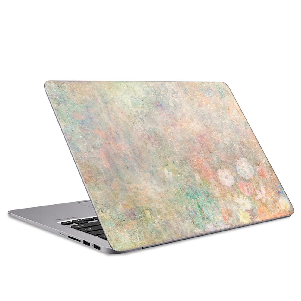 Floral Watercolour Haze Laptop Skin