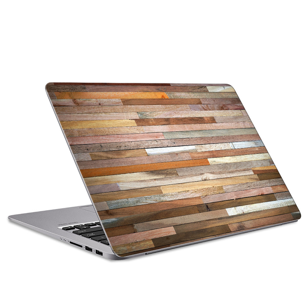 Eclectic Wood Laptop Skin