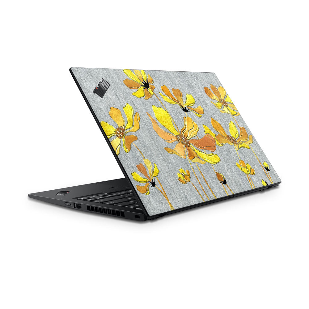 Golden Petals Lenovo ThinkPad X1 Carbon G8 Skin