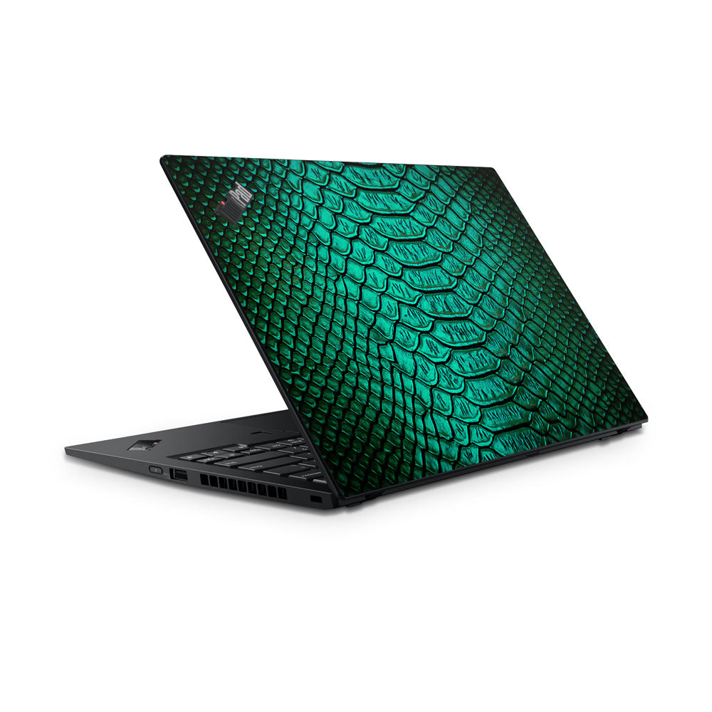 Jungle Green Snake Skin Lenovo ThinkPad X1 Carbon G8 Skin