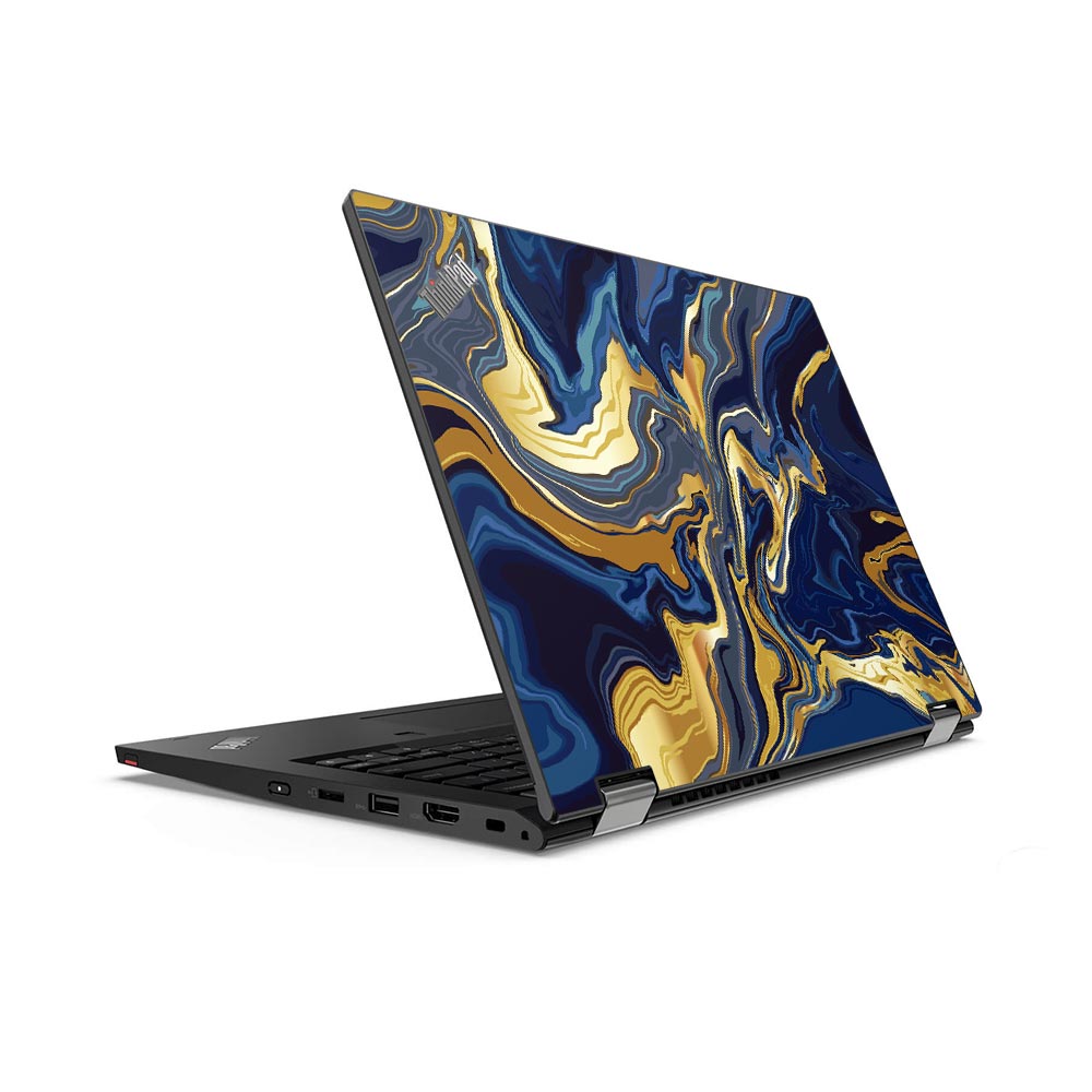 Cobalt Swirl Lenovo ThinkPad L13 Yoga G2 Skin