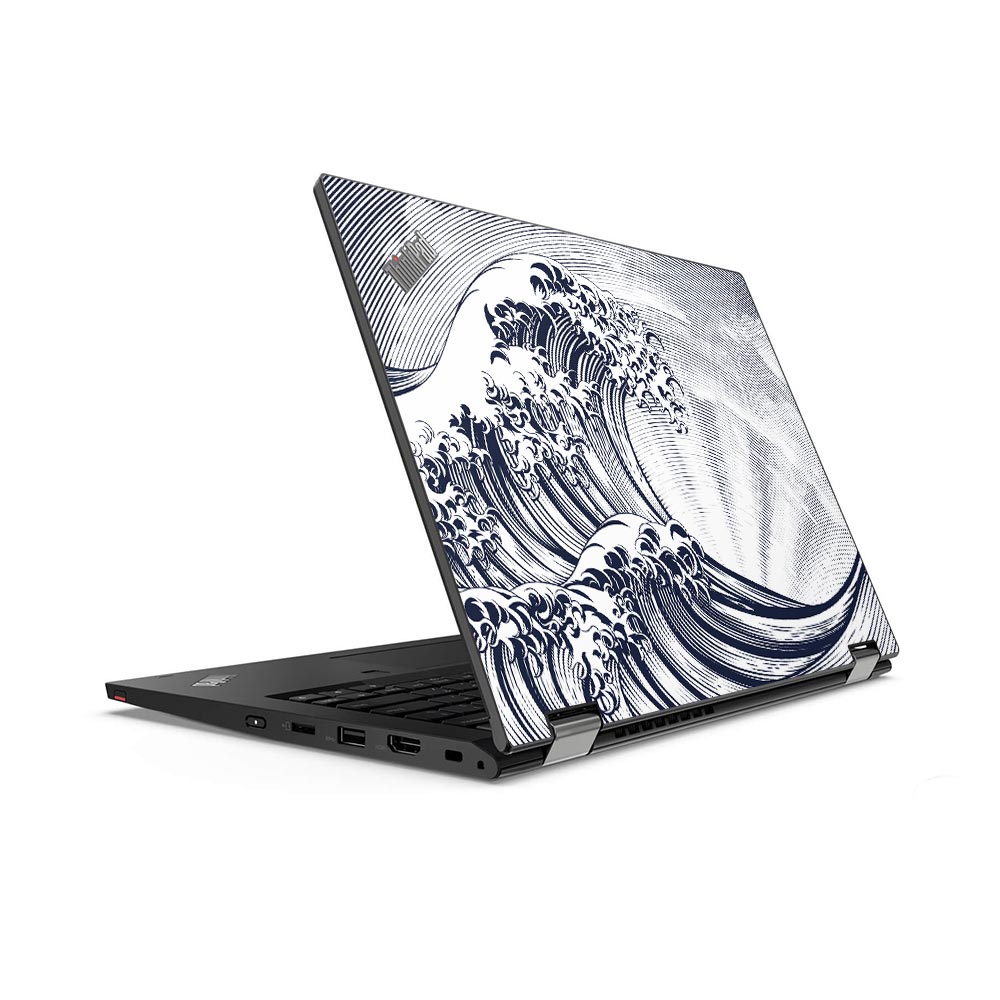 Ocean Great Wave Lenovo ThinkPad L13 Yoga G2 Skin