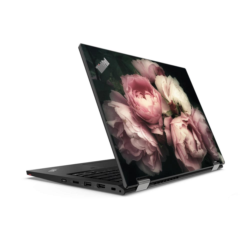 Blush Pink Roses Lenovo ThinkPad L13 Yoga G2 Skin