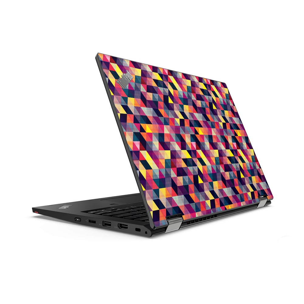 Vintage Geometric Lenovo ThinkPad L13 Yoga G2 Skin