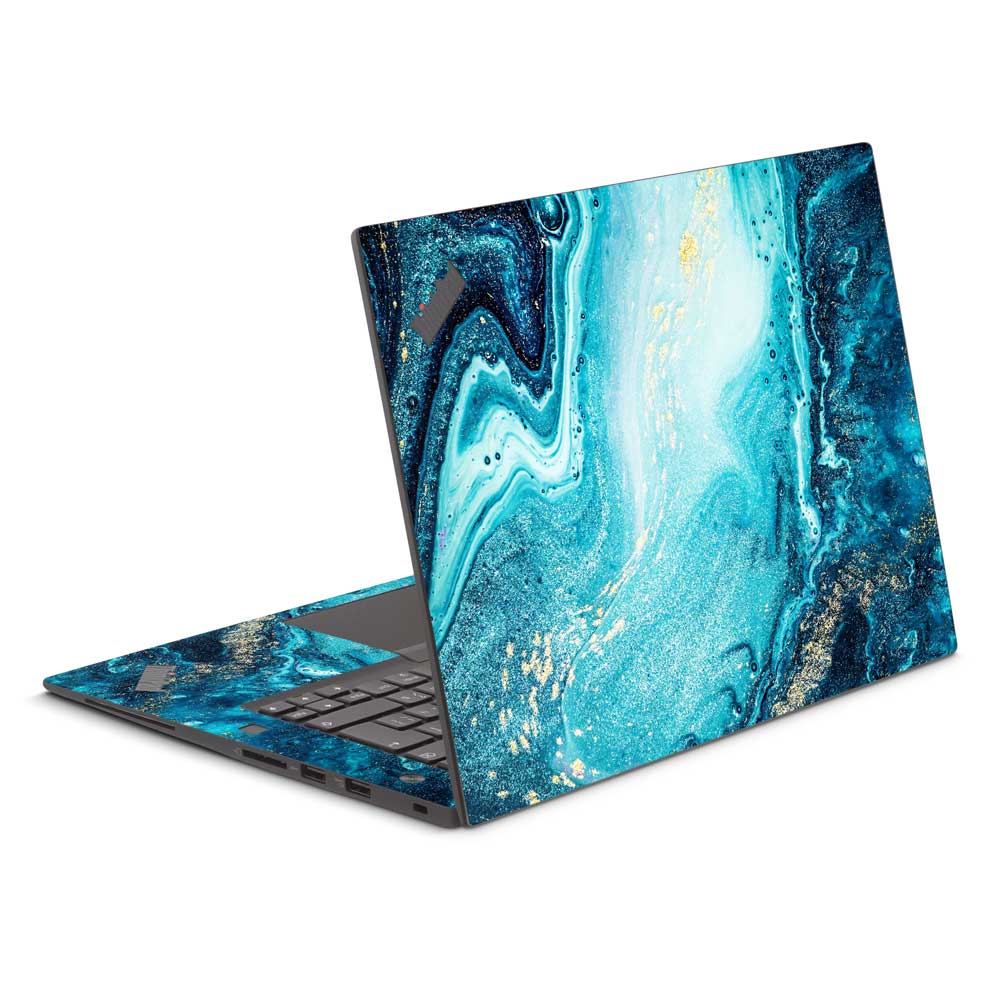 Blue River Marble Lenovo ThinkPad Yoga X1 Extreme G2 Skin
