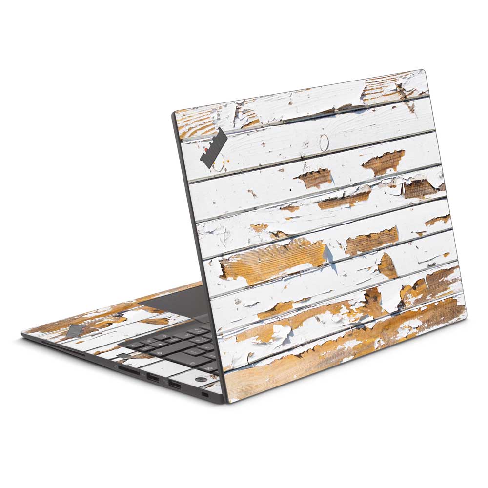 Peeling Wood Panels Lenovo ThinkPad Yoga X1 Extreme G2 Skin