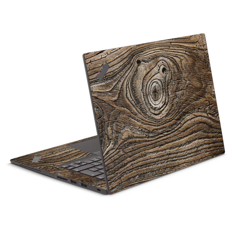 Vintage Knotted Wood Lenovo ThinkPad Yoga X1 Extreme G2 Skin
