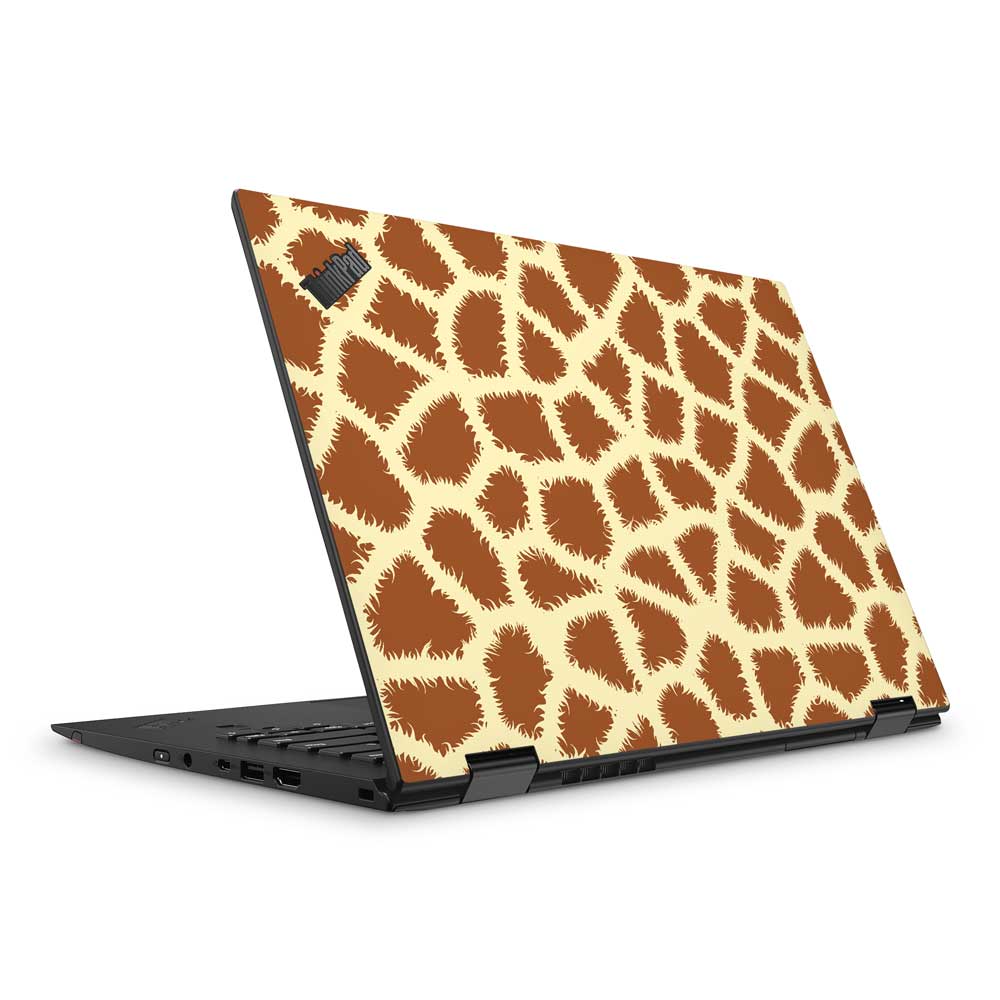 Giraffe Print Lenovo ThinkPad Yoga X1 G3 Skin