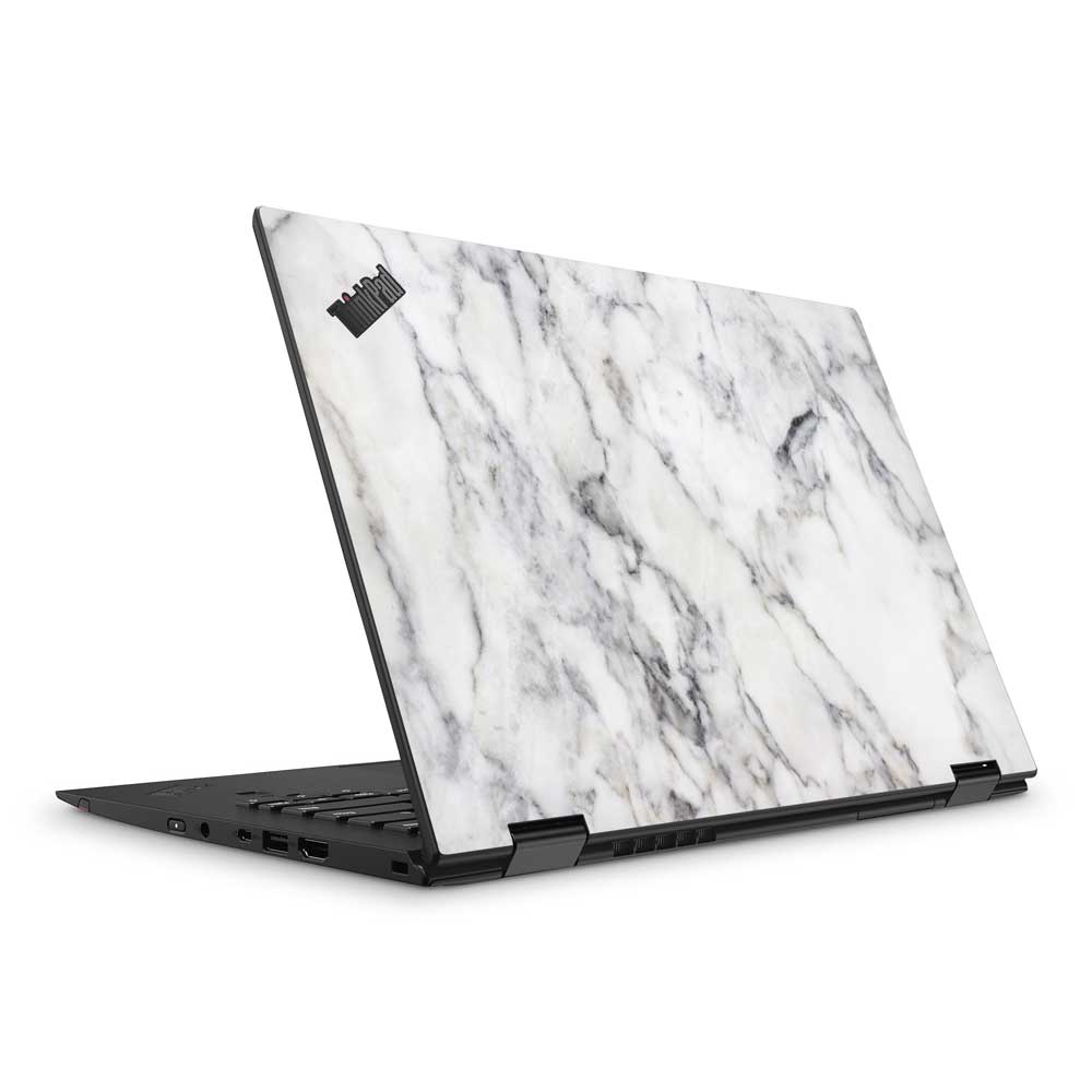 Classic White Marble Lenovo ThinkPad Yoga X1 G3 Skin